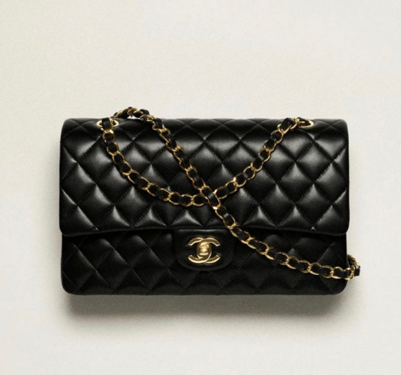 CC DOUBLE FLAP BAG